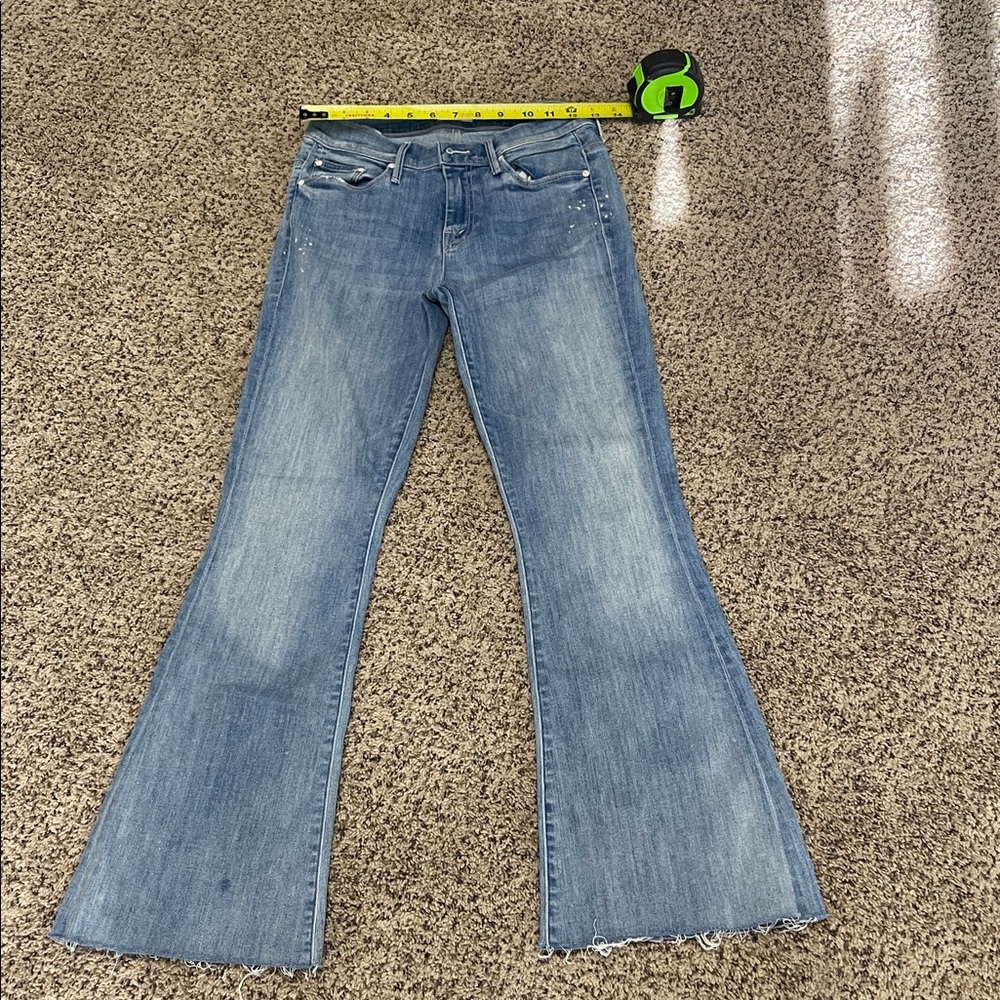MOTHER Light Blue Flare Jeans